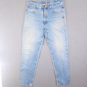 Carhartt B17 BTW Relaxed Fit Jeans Mens 34x34 Blue Light Wash Vintage Workwear